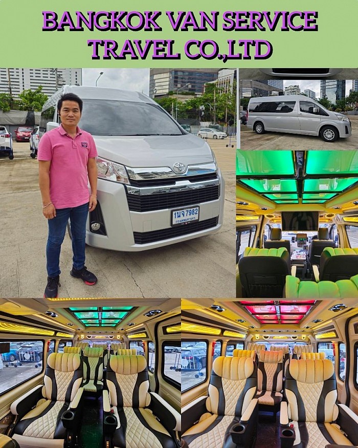 Van rental with driver in Bangkok