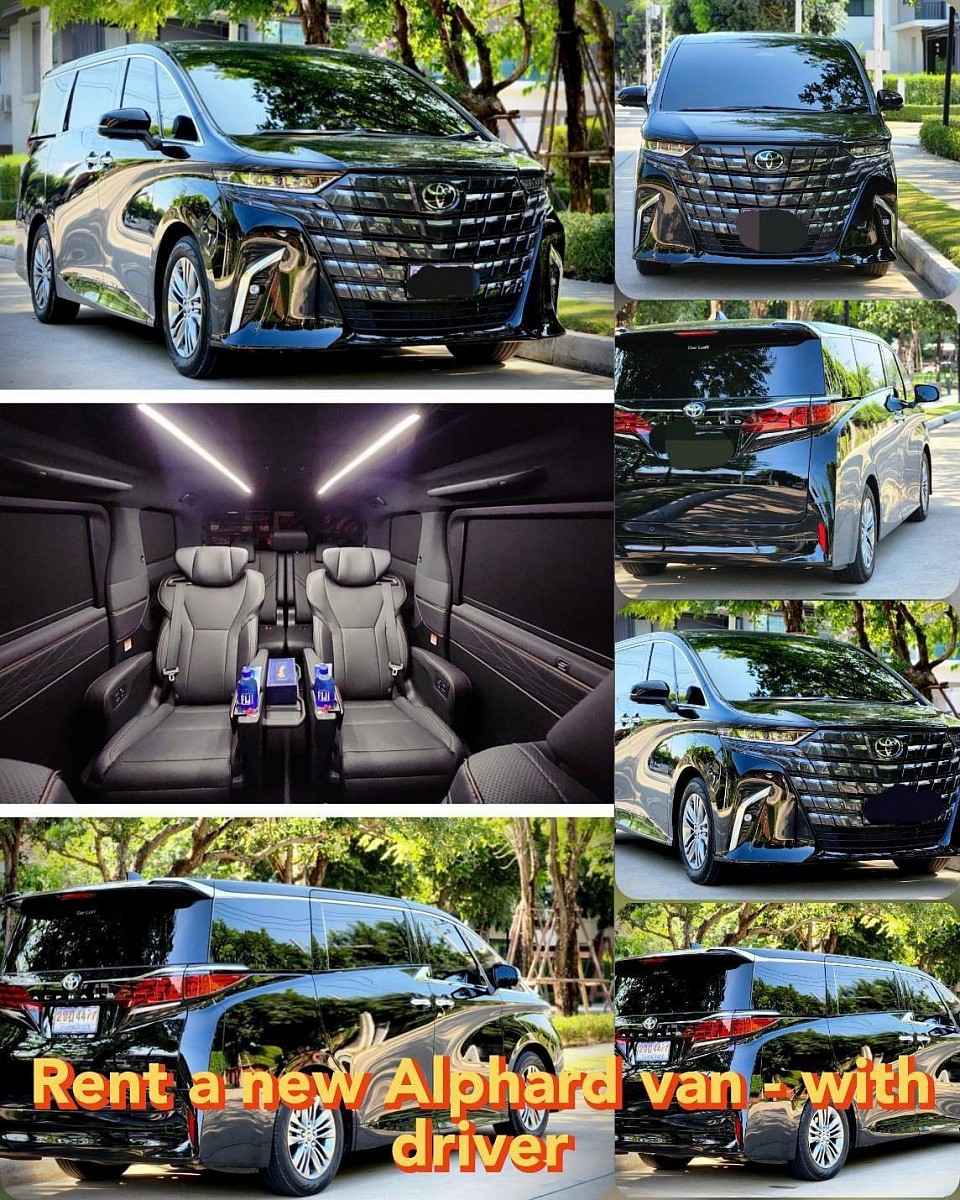 Van rental with driver in Bangkok
