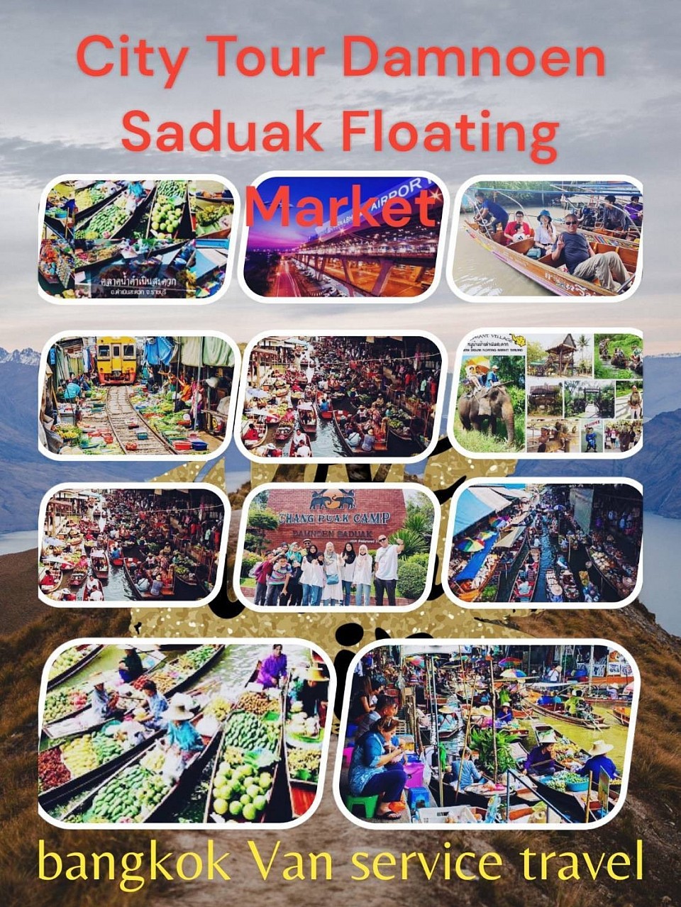 Damnoen Saduak Floating Market